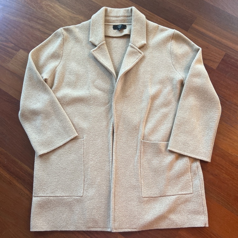 J Crew Coatigan.
